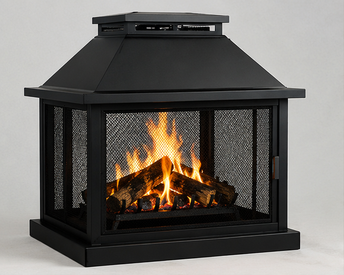Metal Fireplaces